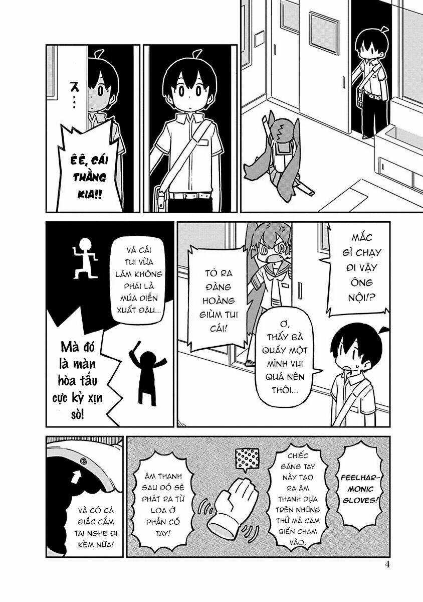 Ueno-San Wa Bukiyou Chapter 61 trang 2