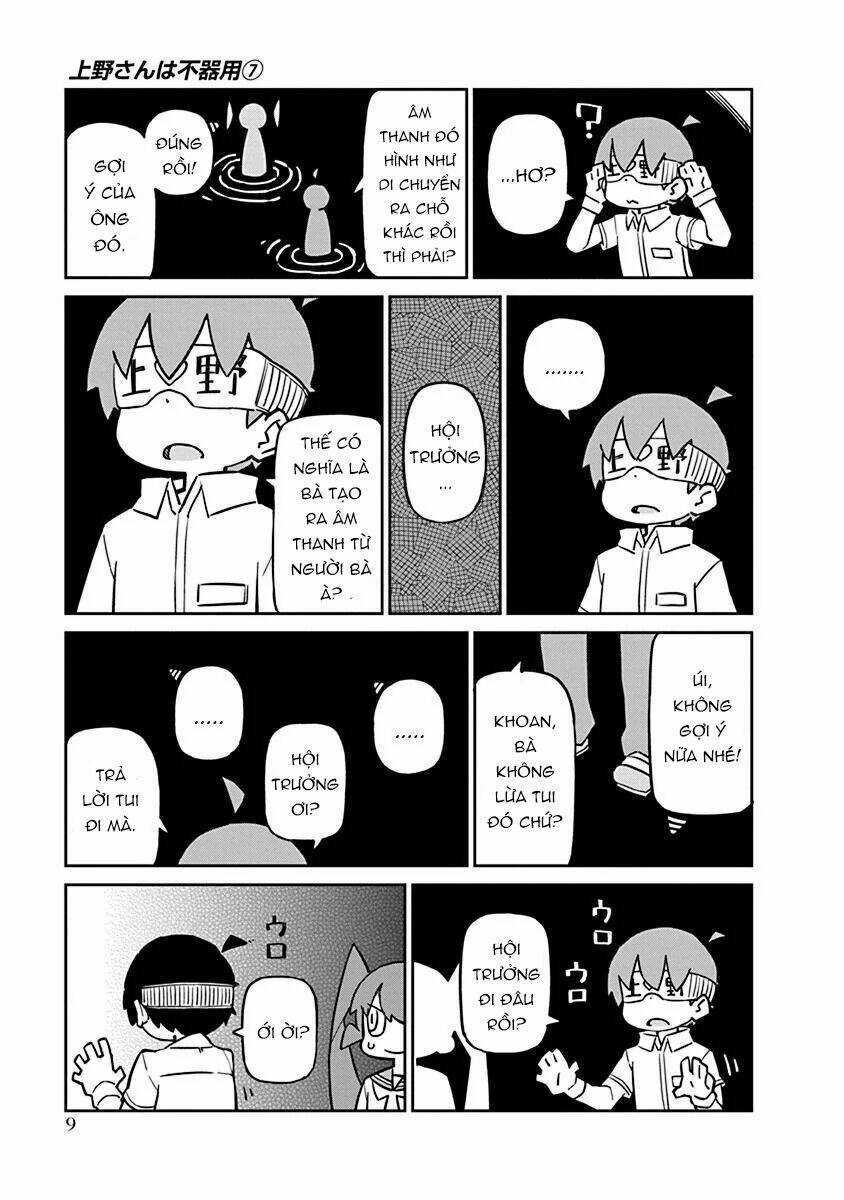 Ueno-San Wa Bukiyou Chapter 61 trang 7