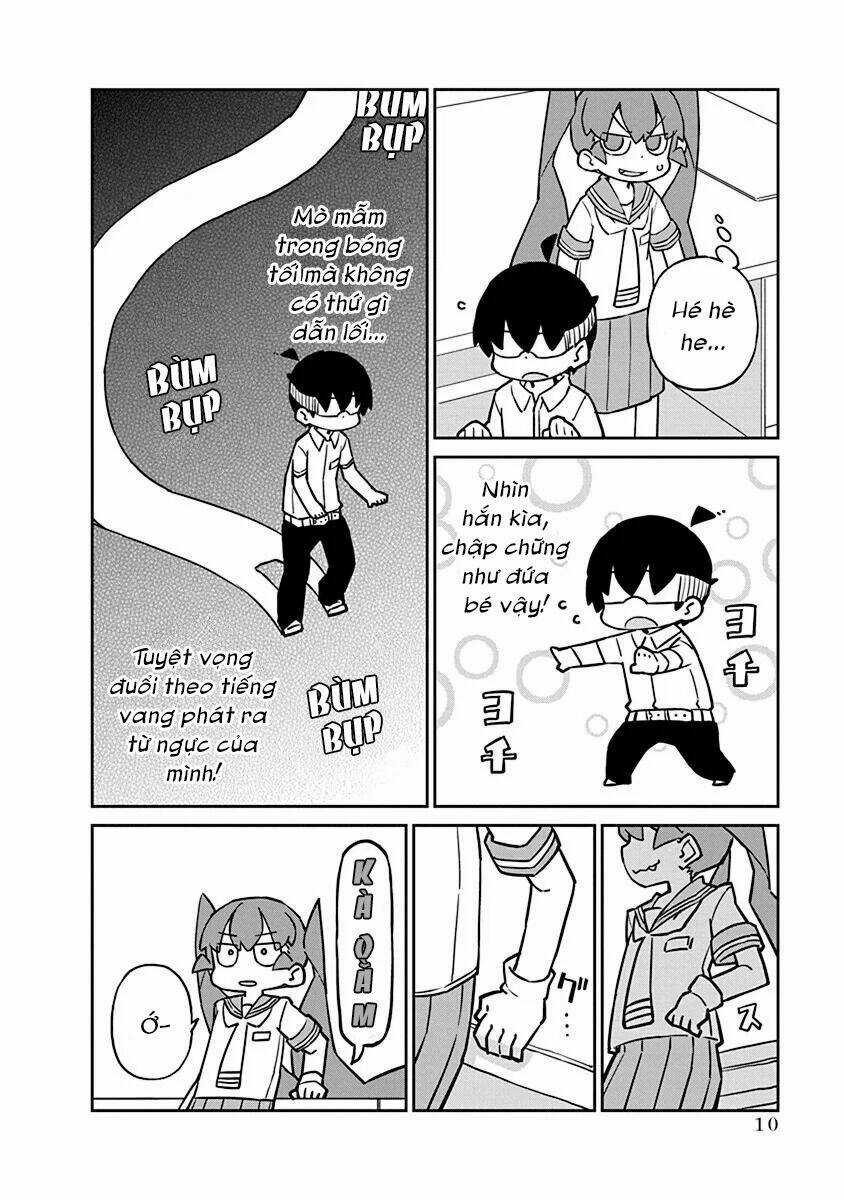 Ueno-San Wa Bukiyou Chapter 61 trang 8