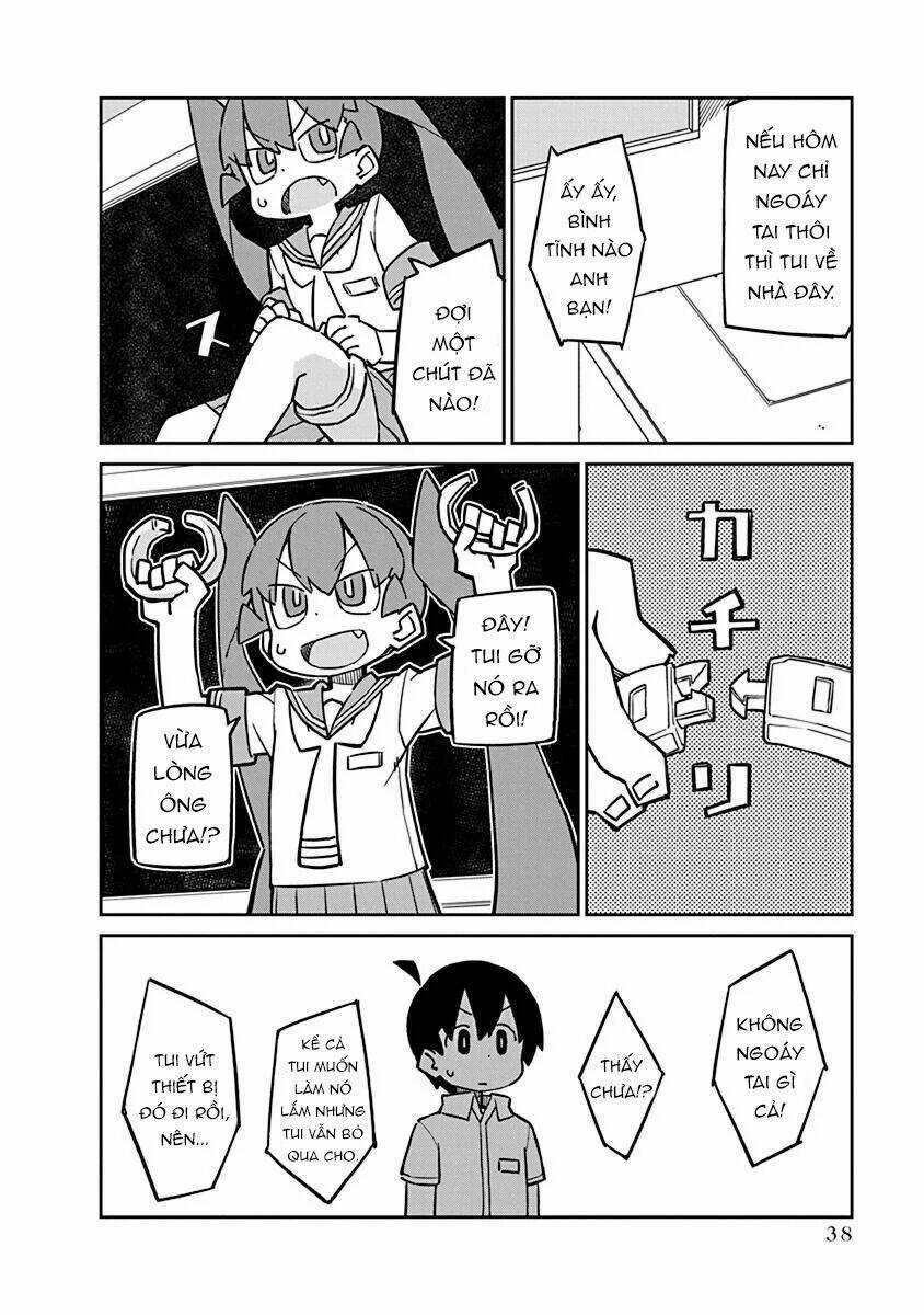 Ueno-San Wa Bukiyou Chapter 63 trang 8