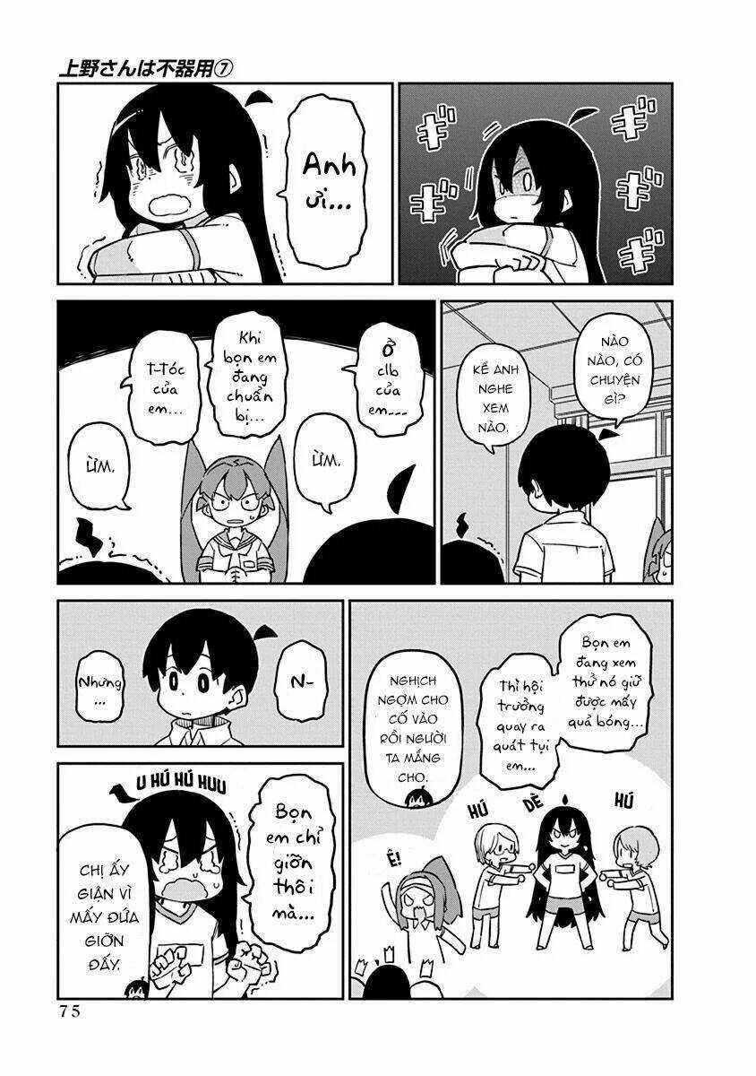 Ueno-San Wa Bukiyou Chapter 66 trang 3