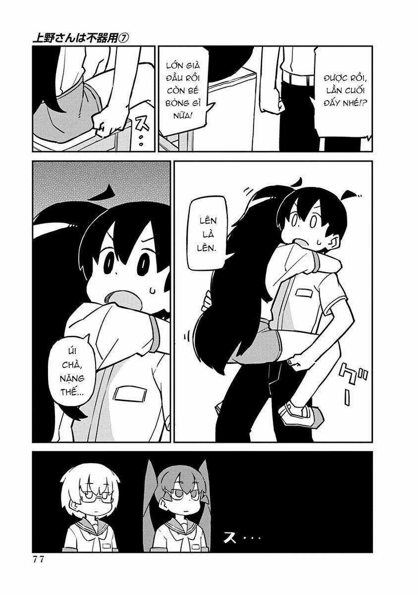 Ueno-San Wa Bukiyou Chapter 66 trang 5