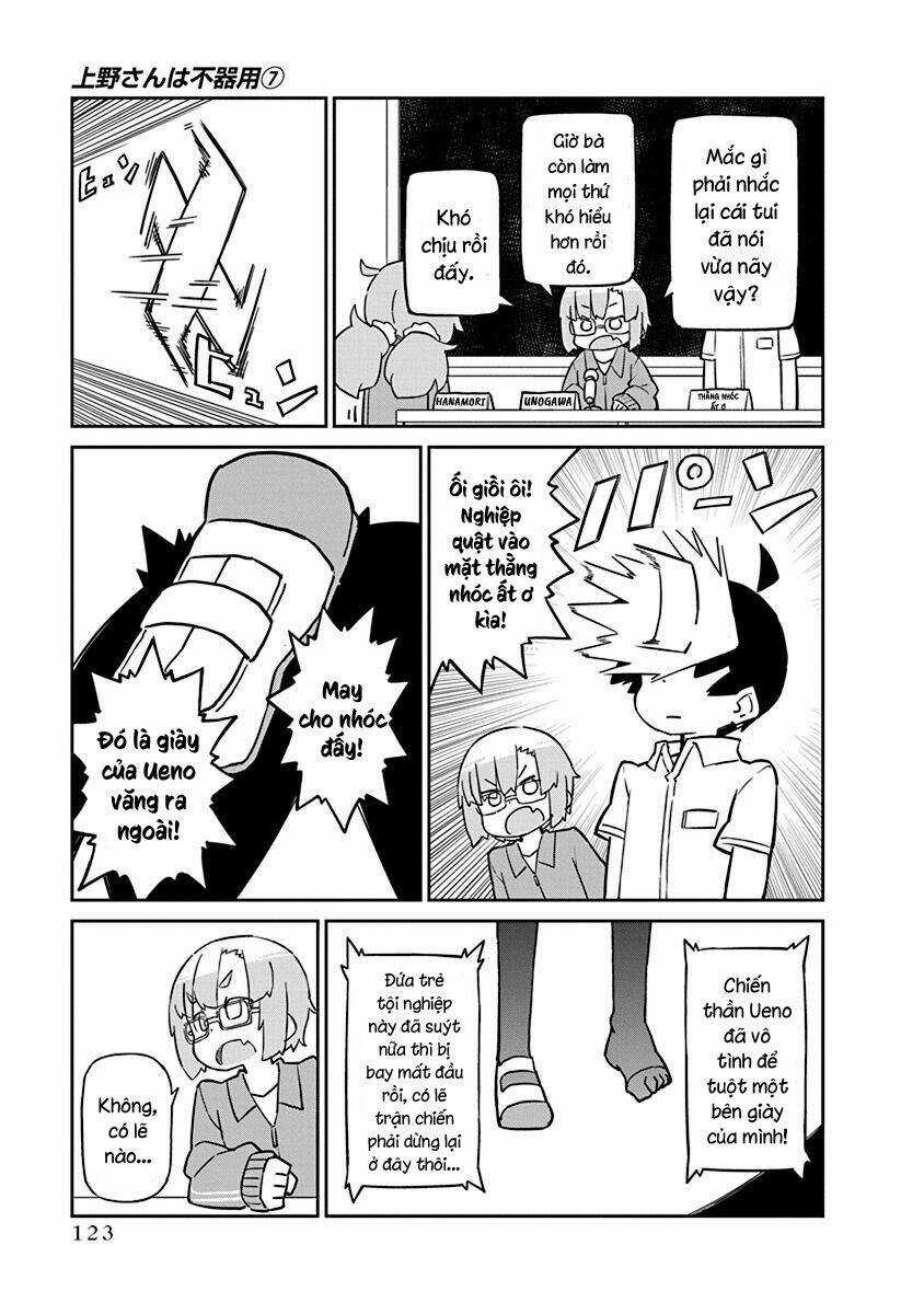 Ueno-San Wa Bukiyou Chapter 69 trang 9