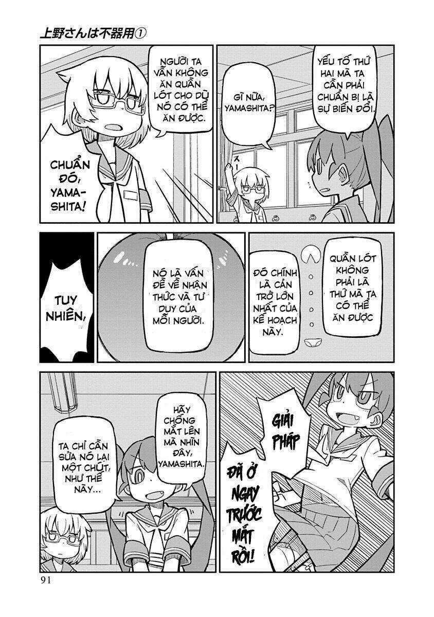 Ueno-San Wa Bukiyou Chapter 7 trang 5