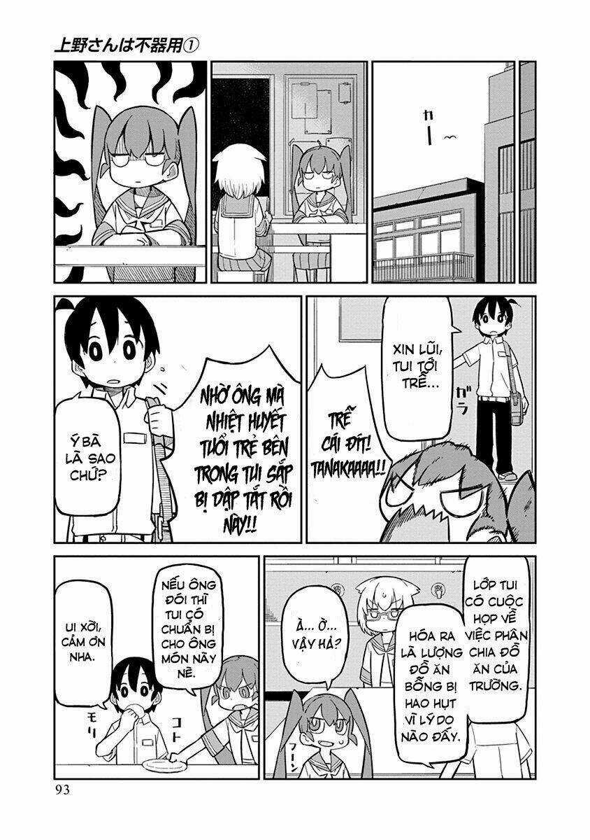 Ueno-San Wa Bukiyou Chapter 7 trang 7
