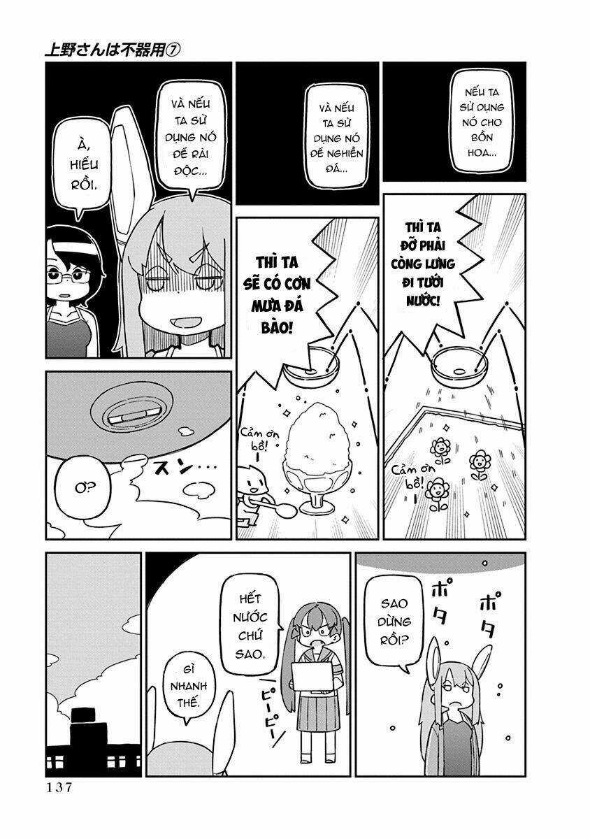 Ueno-San Wa Bukiyou Chapter 70 trang 9