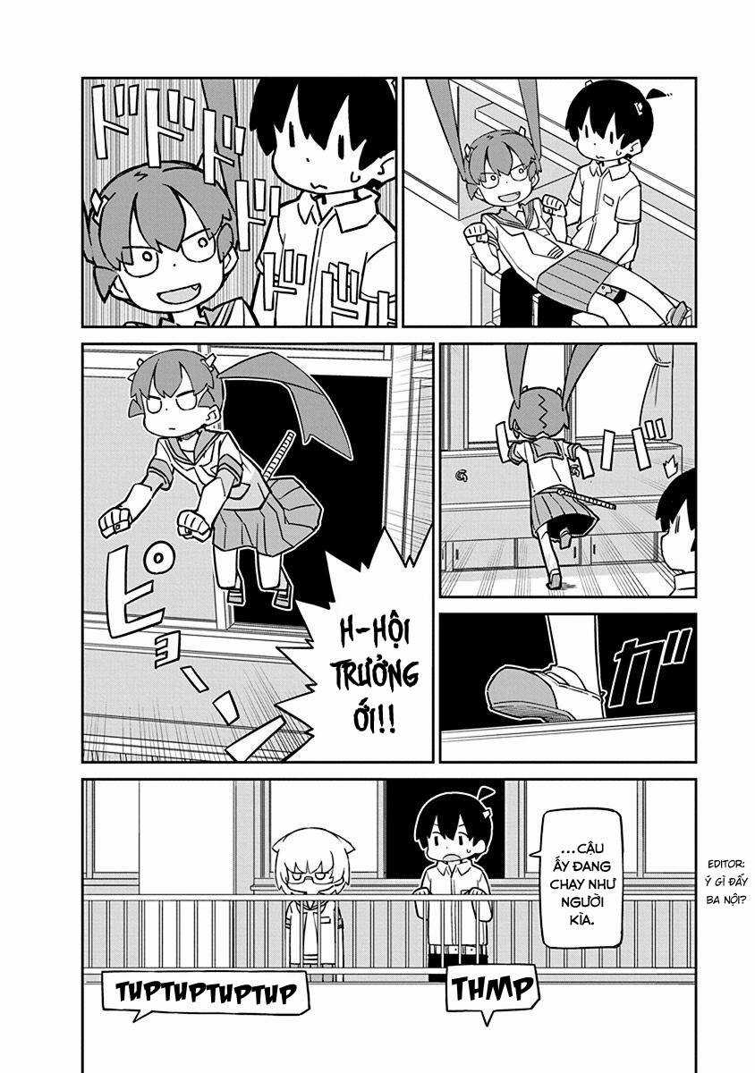 Ueno-San Wa Bukiyou Chapter 74 trang 11