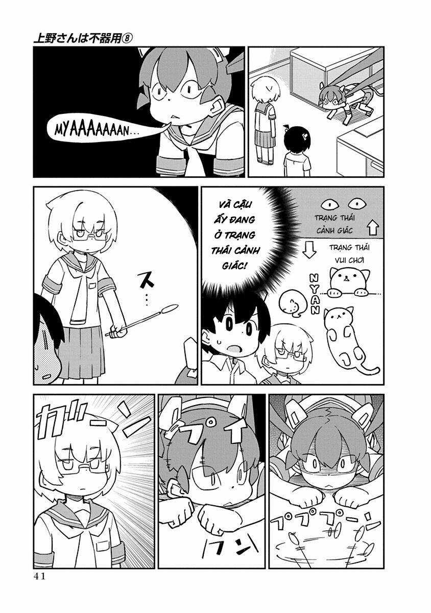 Ueno-San Wa Bukiyou Chapter 74 trang 4