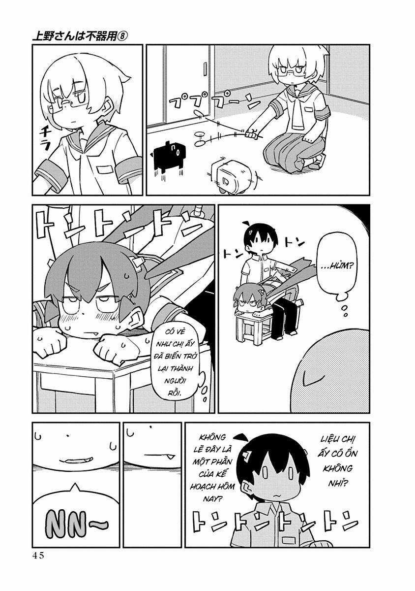 Ueno-San Wa Bukiyou Chapter 74 trang 8