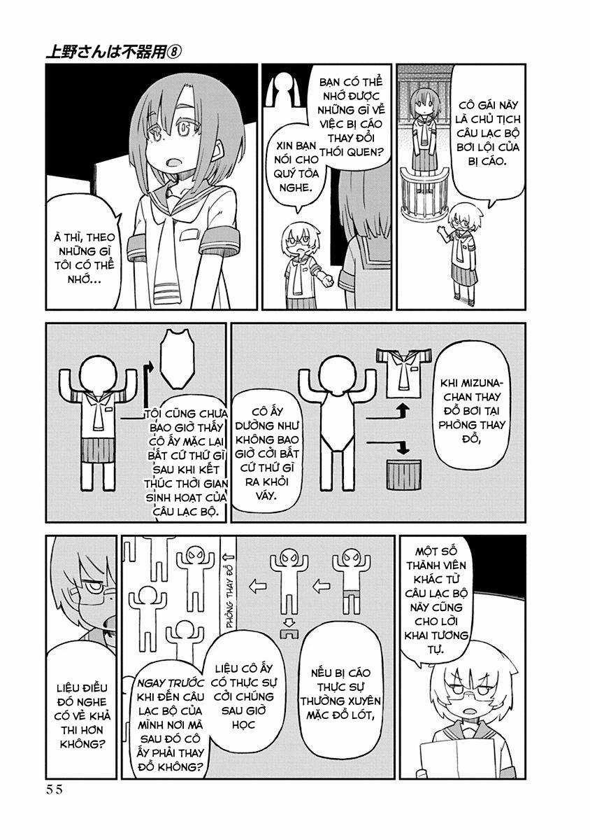 Ueno-San Wa Bukiyou Chapter 75 trang 4