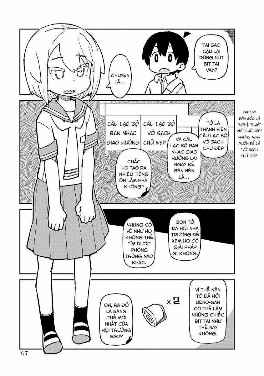 Ueno-San Wa Bukiyou Chapter 76 trang 2