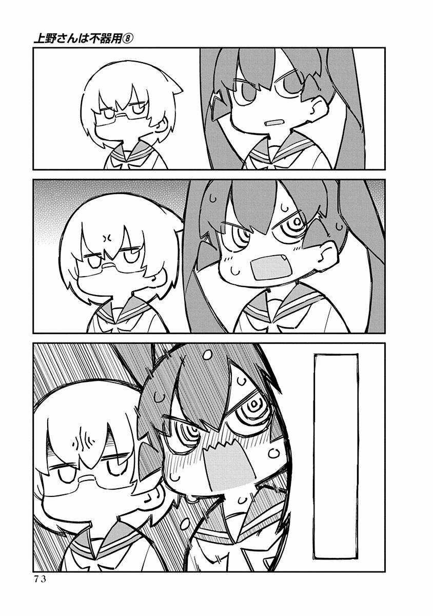 Ueno-San Wa Bukiyou Chapter 76 trang 8