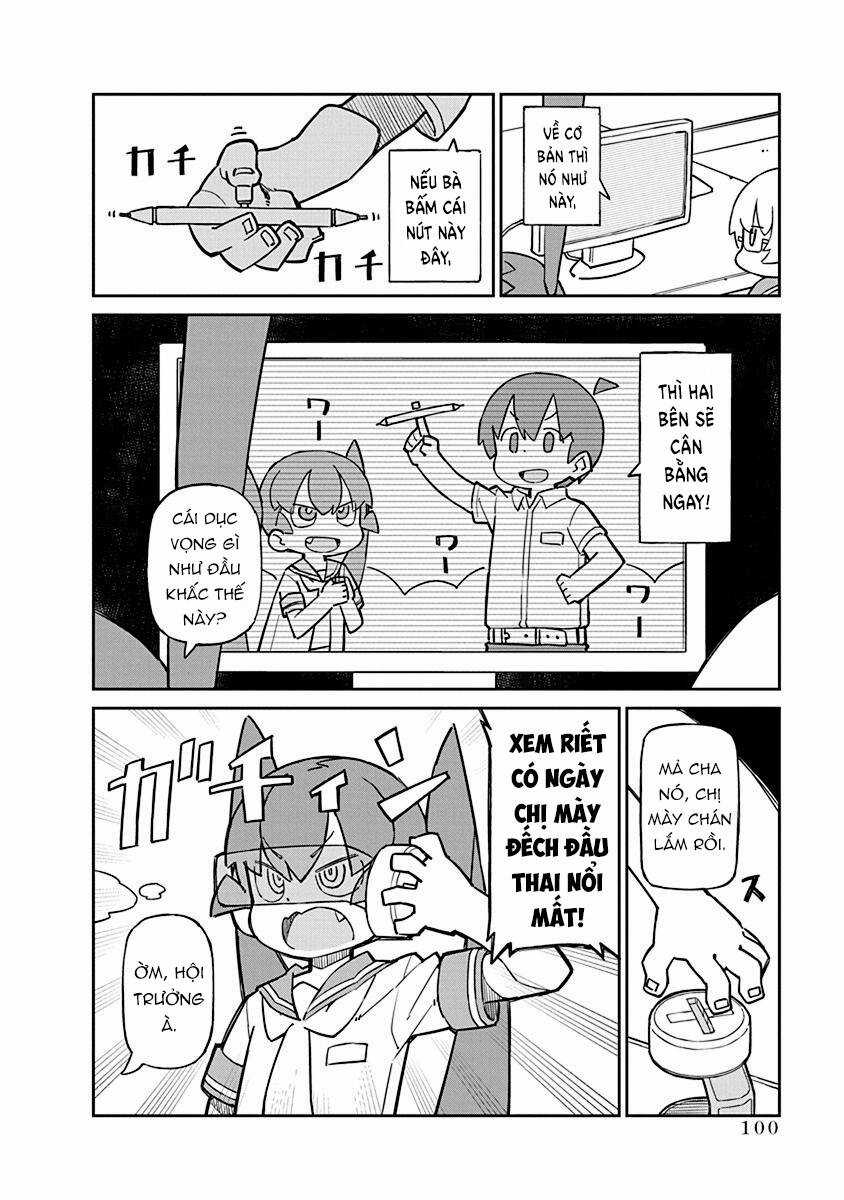 Ueno-San Wa Bukiyou Chapter 78 trang 8