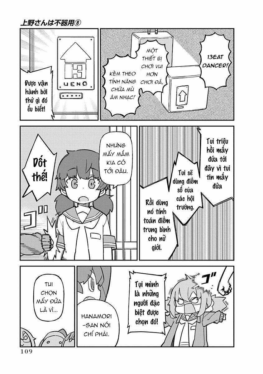 Ueno-San Wa Bukiyou Chapter 79 trang 3