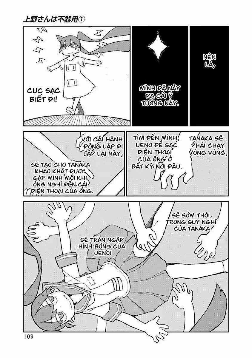 Ueno-San Wa Bukiyou Chapter 8 trang 9