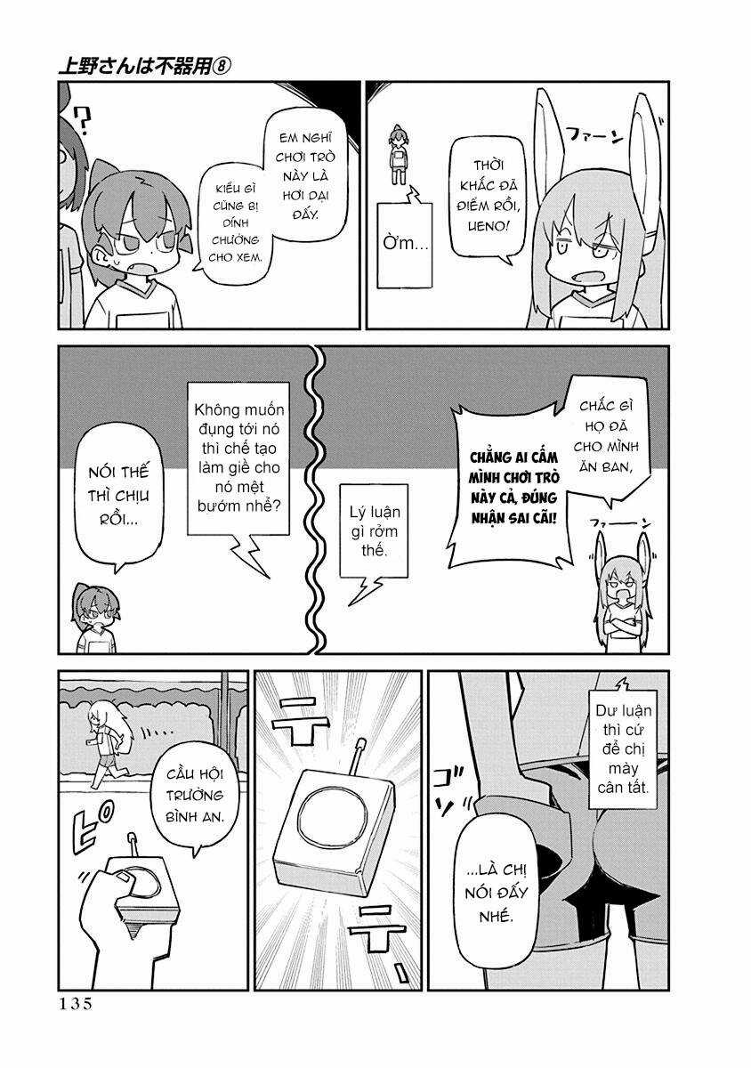 Ueno-San Wa Bukiyou Chapter 81 trang 9