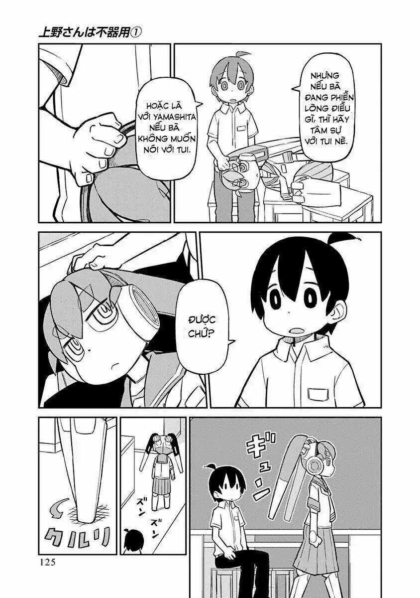 Ueno-San Wa Bukiyou Chapter 9 trang 11