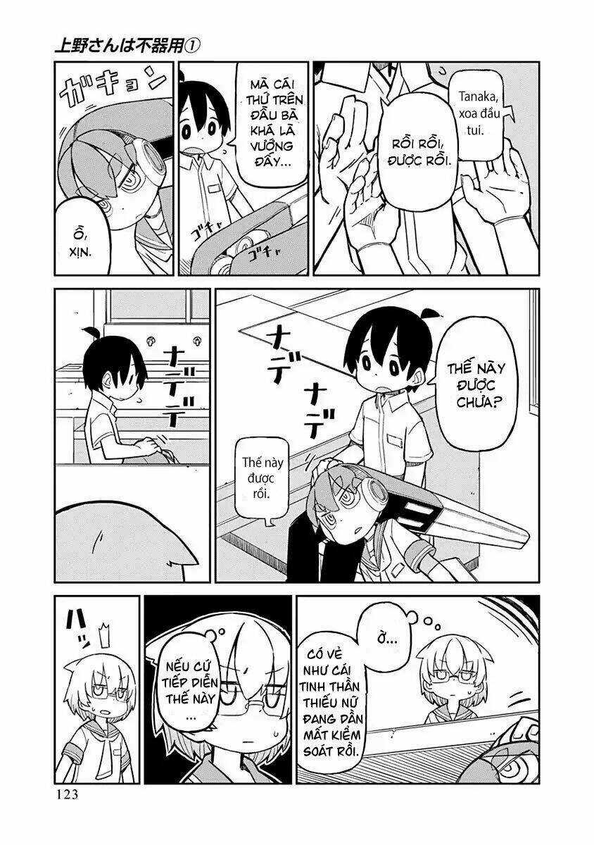 Ueno-San Wa Bukiyou Chapter 9 trang 9