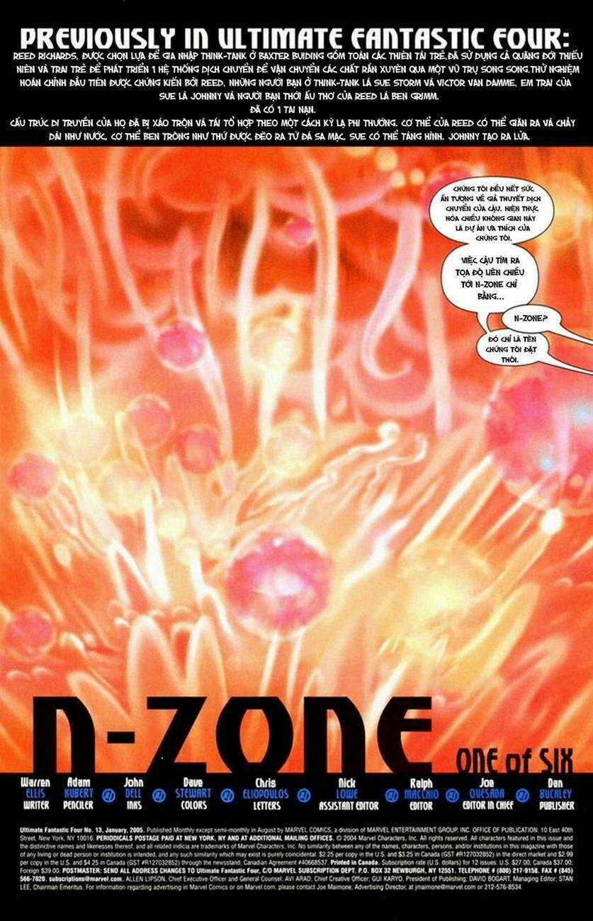 Ultimate Fantastic Four Chapter 13 trang 2