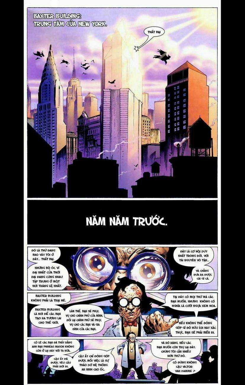 Ultimate Fantastic Four Chapter 2 trang 3