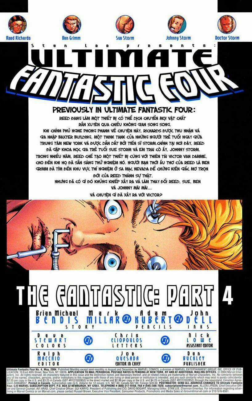 Ultimate Fantastic Four Chapter 4 trang 2
