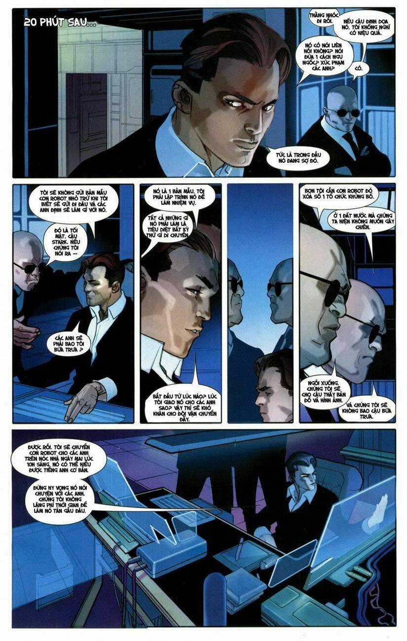 Ultimate Iron Man Chapter 2 trang 11
