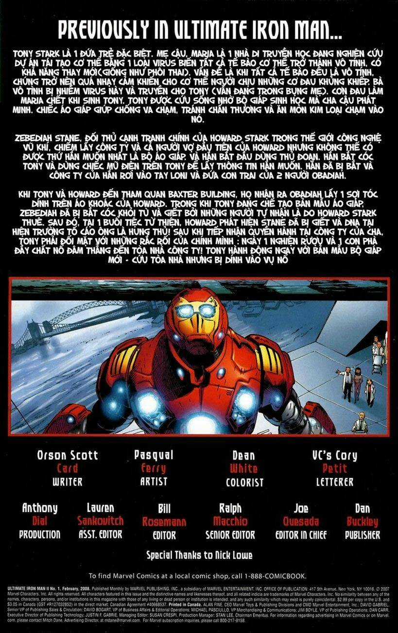 Ultimate Iron Man Chapter 2 trang 2