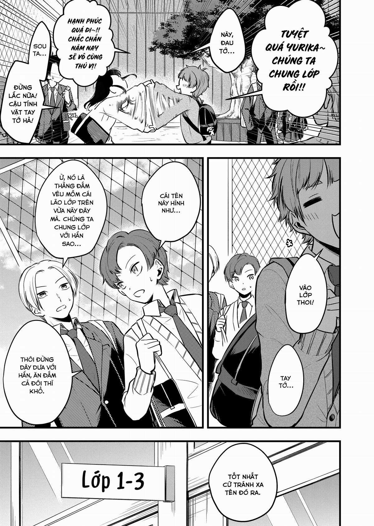 Ultra-fem shishihara-kun Chapter 1 trang 10