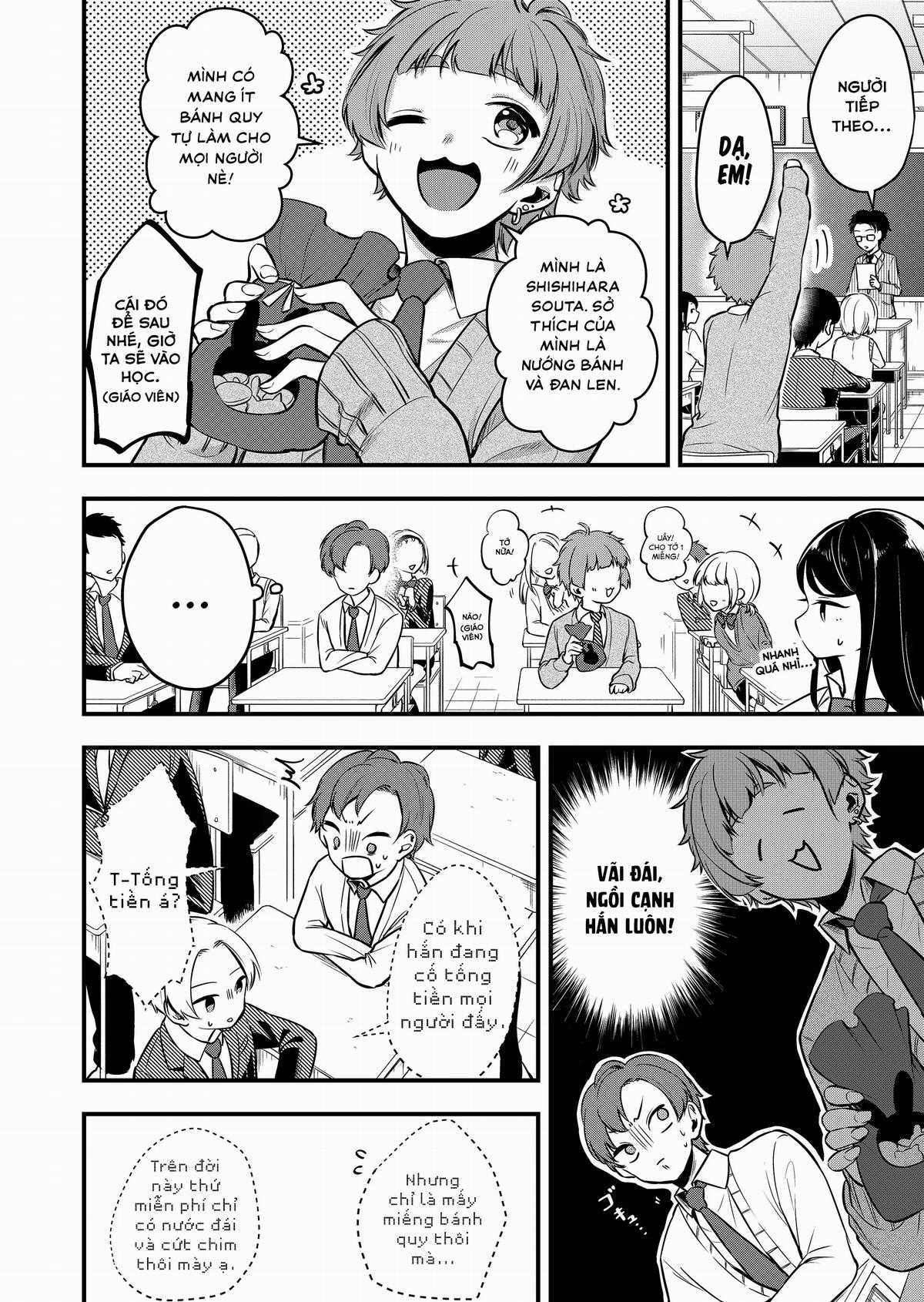 Ultra-fem shishihara-kun Chapter 1 trang 11