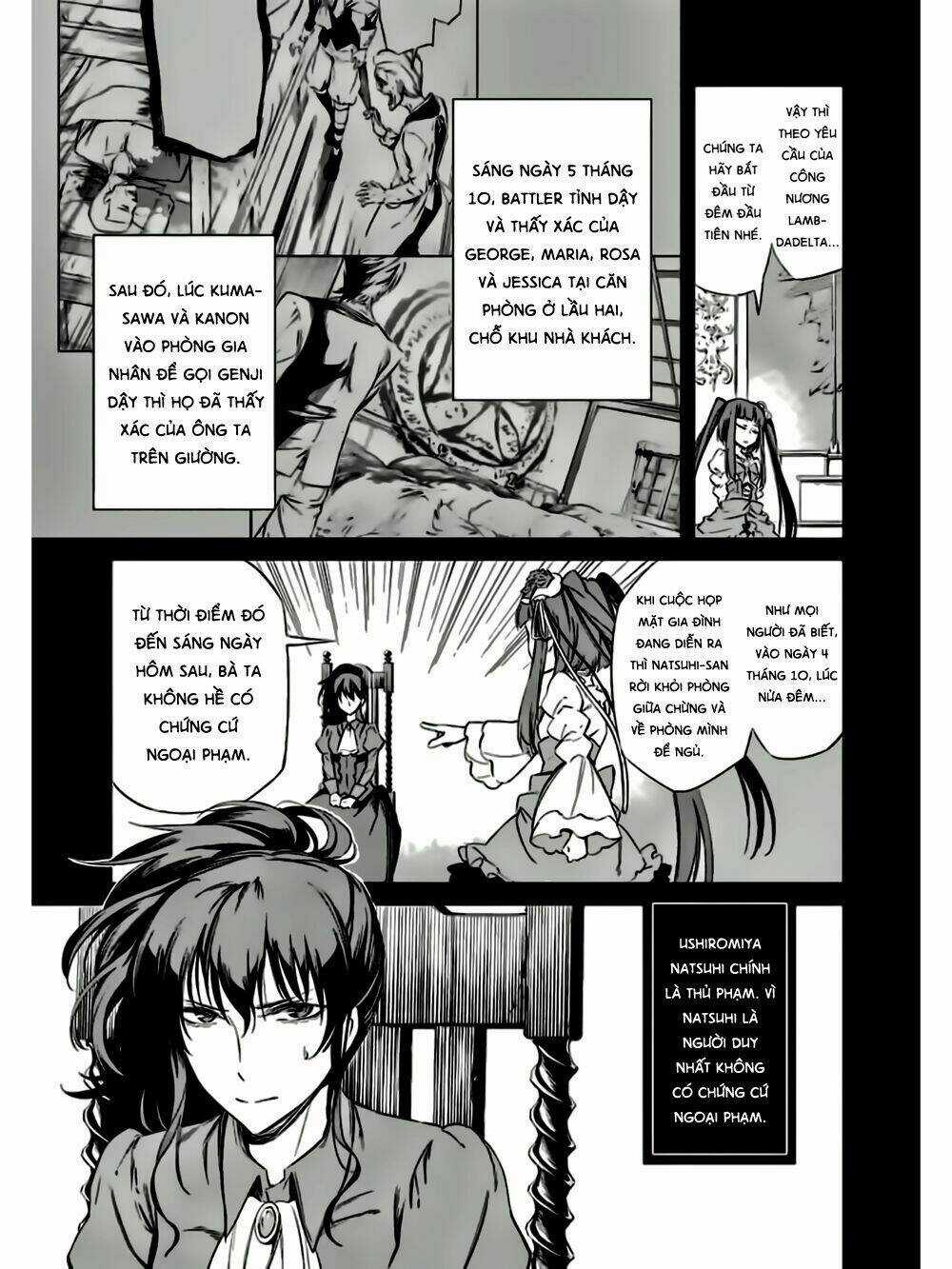 Umineko No Naku Koro Ni Chiru Ep 5: End Of The Golden Witch Chapter 21 trang 22