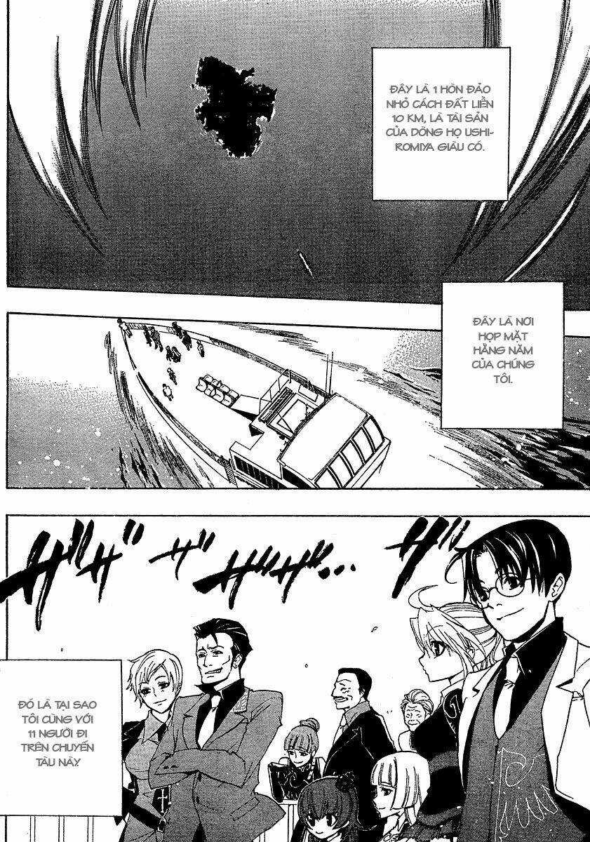 Umineko no Naku Koro ni Episode 1: Legend of the Golden Witch Chapter 1 trang 9