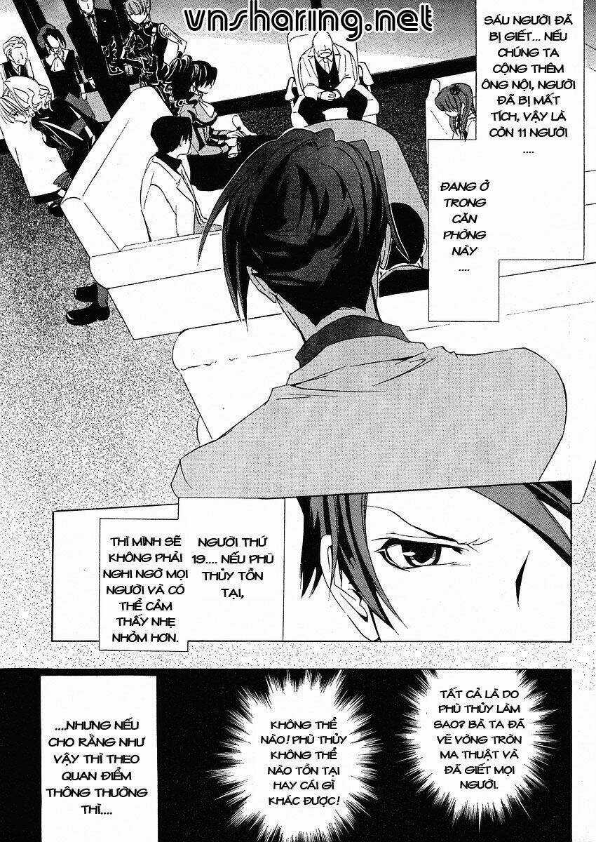 Umineko no Naku Koro ni Episode 1: Legend of the Golden Witch Chapter 10 trang 21