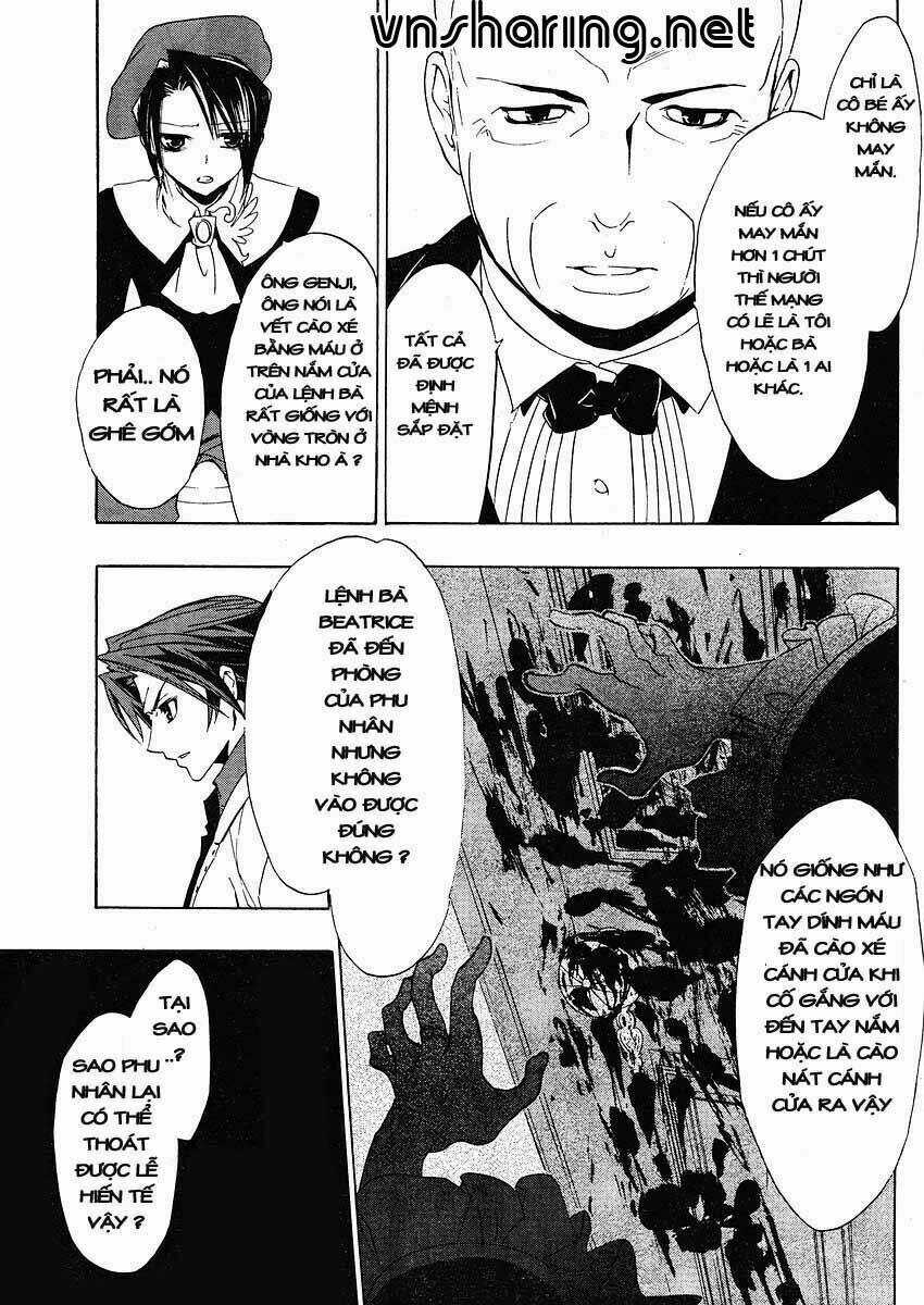 Umineko no Naku Koro ni Episode 1: Legend of the Golden Witch Chapter 10 trang 25