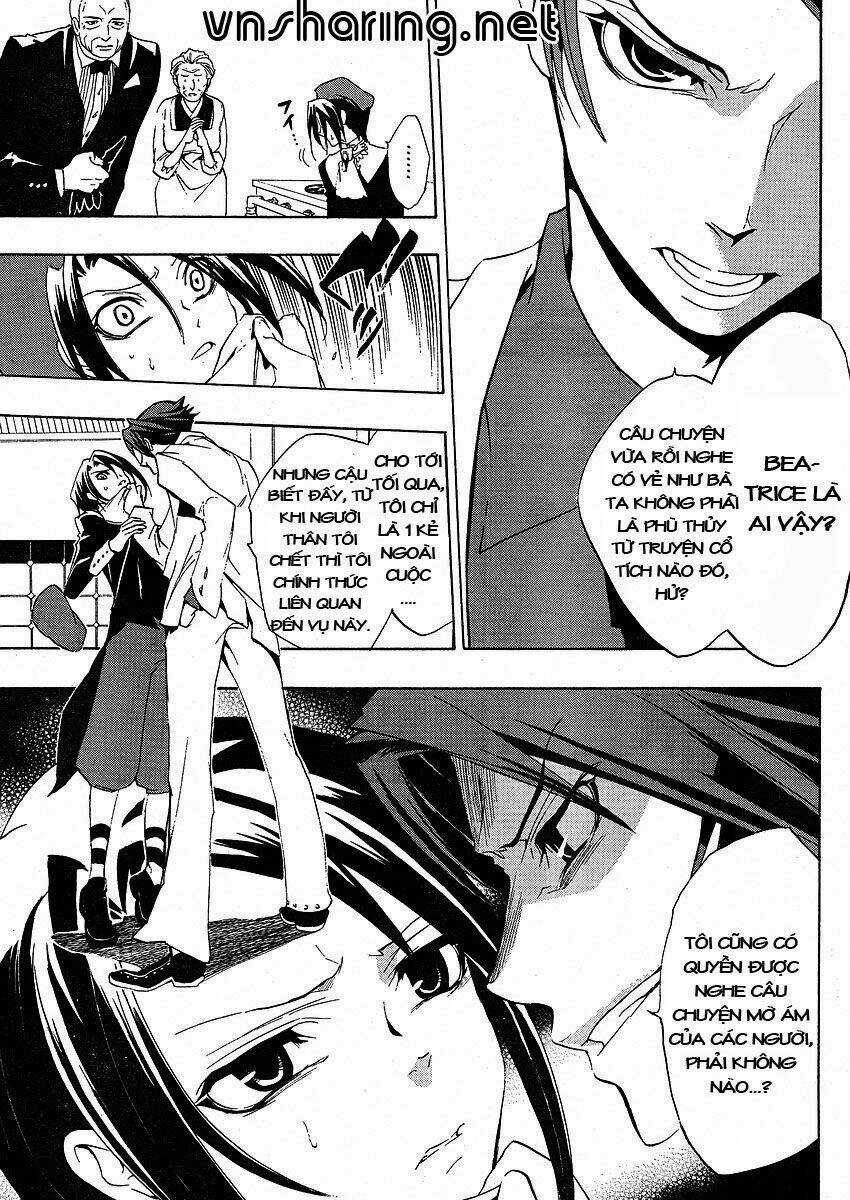 Umineko no Naku Koro ni Episode 1: Legend of the Golden Witch Chapter 10 trang 27