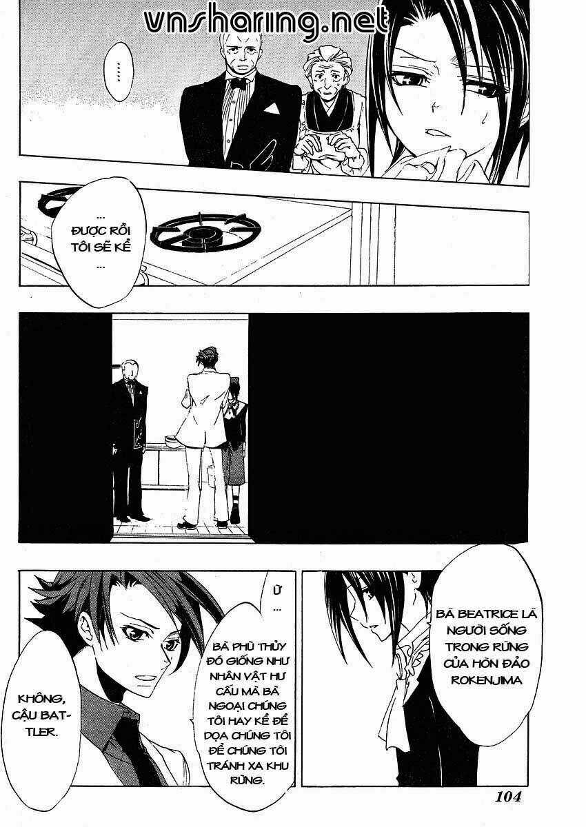 Umineko no Naku Koro ni Episode 1: Legend of the Golden Witch Chapter 10 trang 28