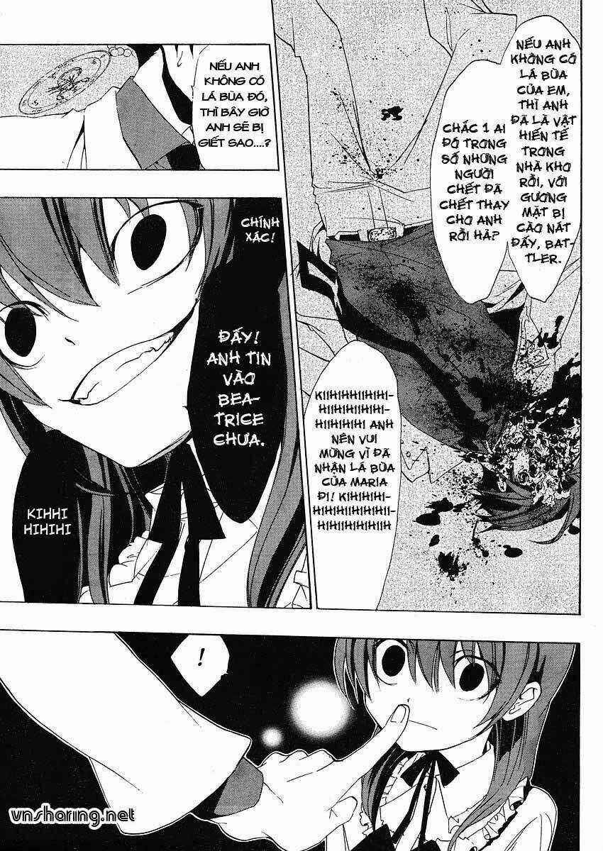 Umineko no Naku Koro ni Episode 1: Legend of the Golden Witch Chapter 11 trang 14