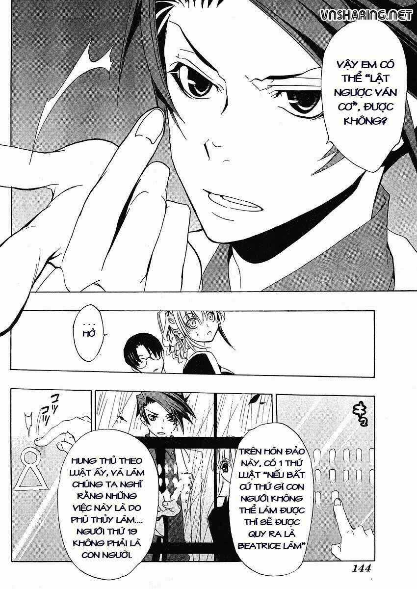 Umineko no Naku Koro ni Episode 1: Legend of the Golden Witch Chapter 11 trang 28