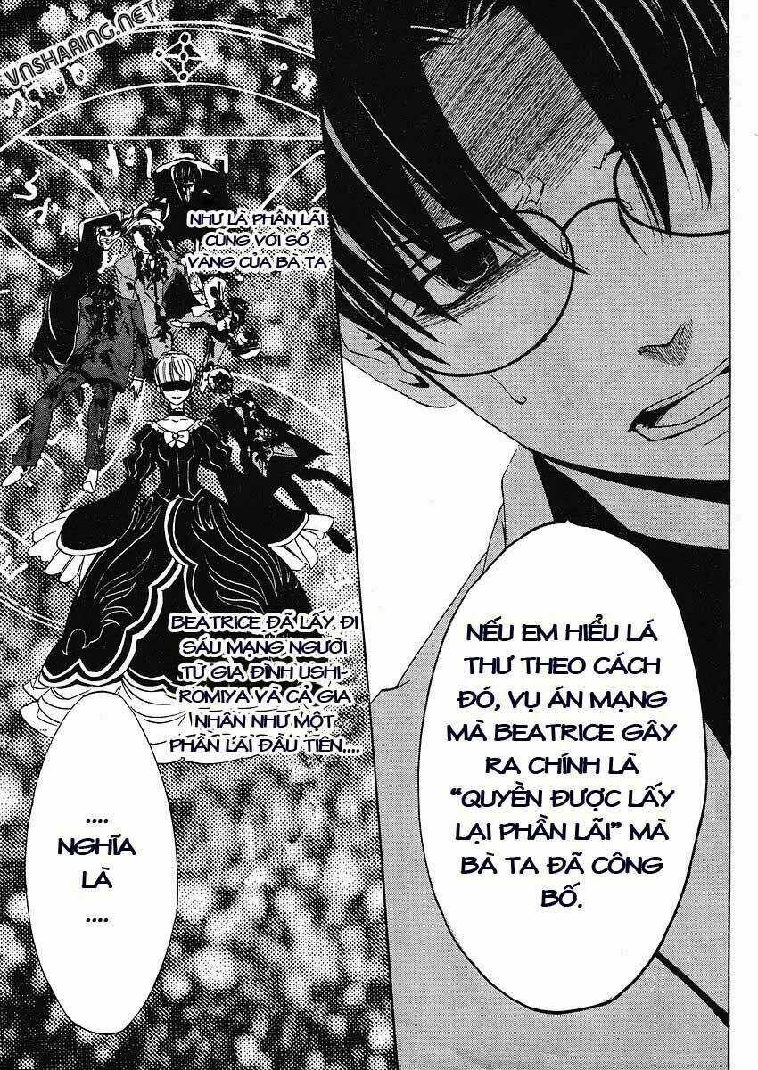 Umineko no Naku Koro ni Episode 1: Legend of the Golden Witch Chapter 11 trang 35