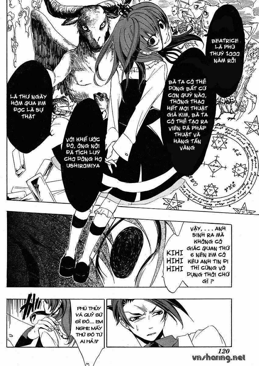 Umineko no Naku Koro ni Episode 1: Legend of the Golden Witch Chapter 11 trang 6