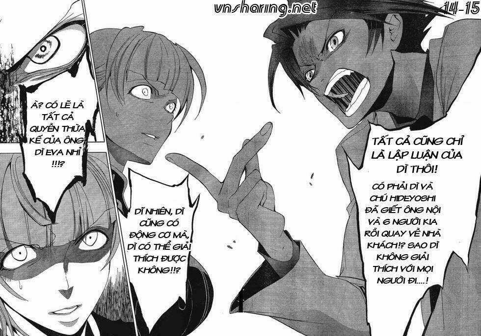 Umineko no Naku Koro ni Episode 1: Legend of the Golden Witch Chapter 13 trang 14