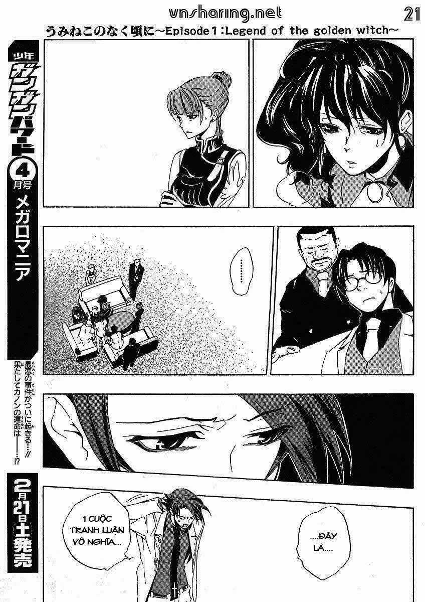 Umineko no Naku Koro ni Episode 1: Legend of the Golden Witch Chapter 13 trang 20