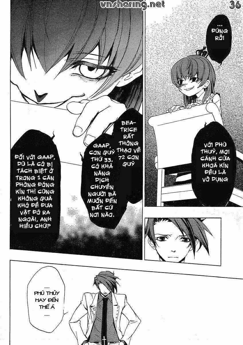 Umineko no Naku Koro ni Episode 1: Legend of the Golden Witch Chapter 13 trang 35