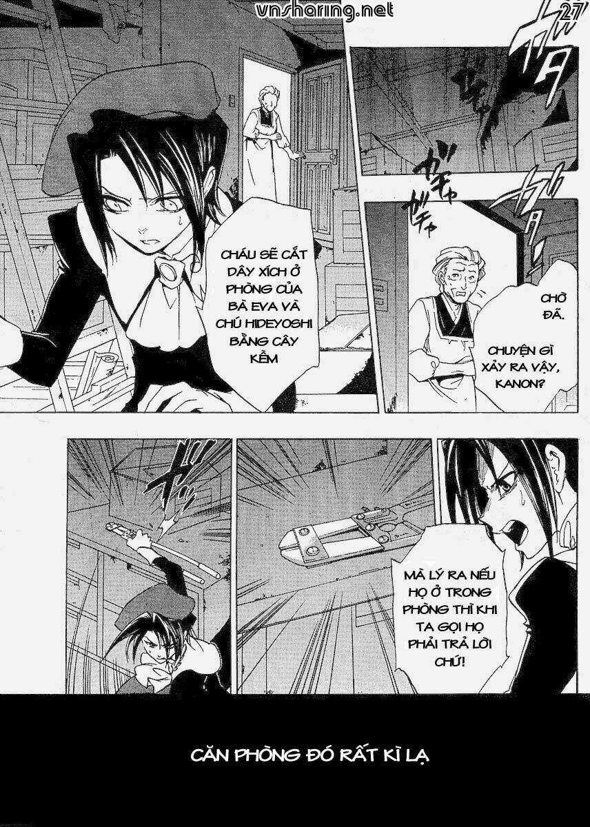 Umineko no Naku Koro ni Episode 1: Legend of the Golden Witch Chapter 14 trang 27