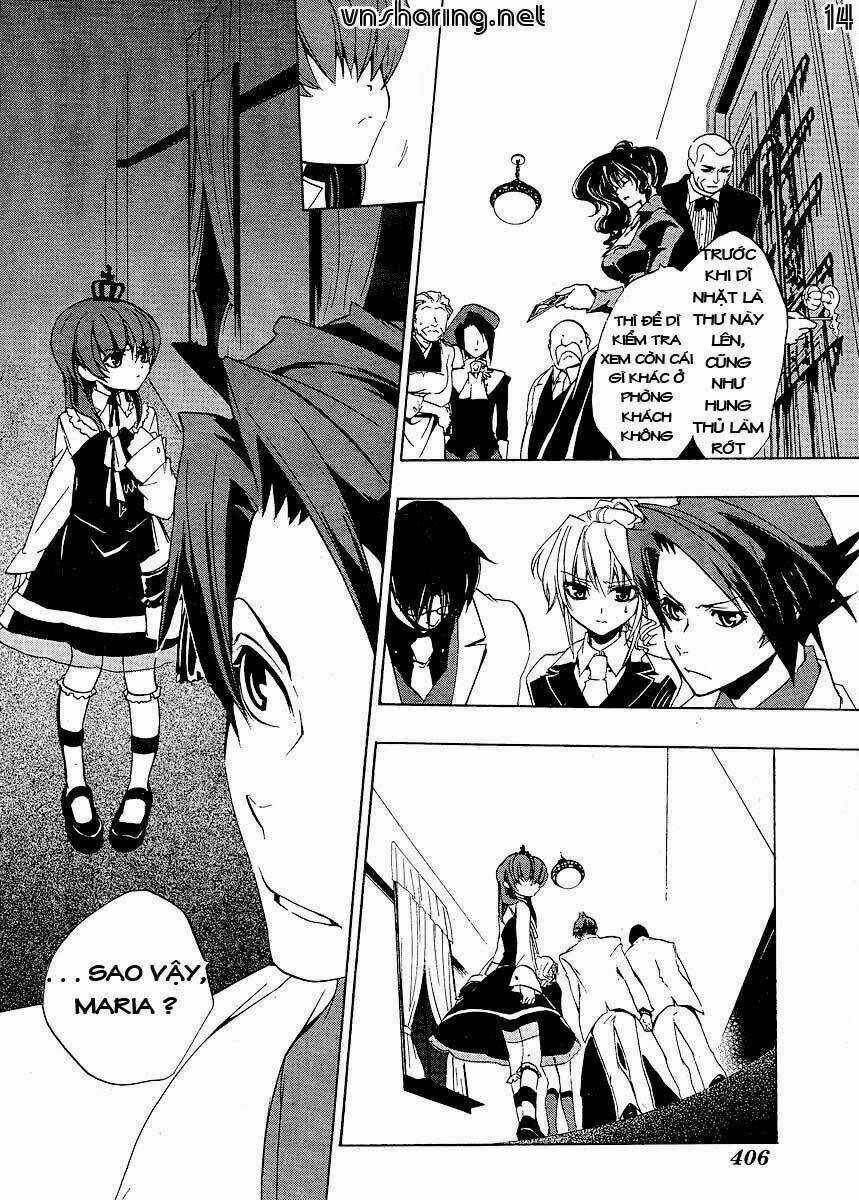 Umineko no Naku Koro ni Episode 1: Legend of the Golden Witch Chapter 15 trang 14