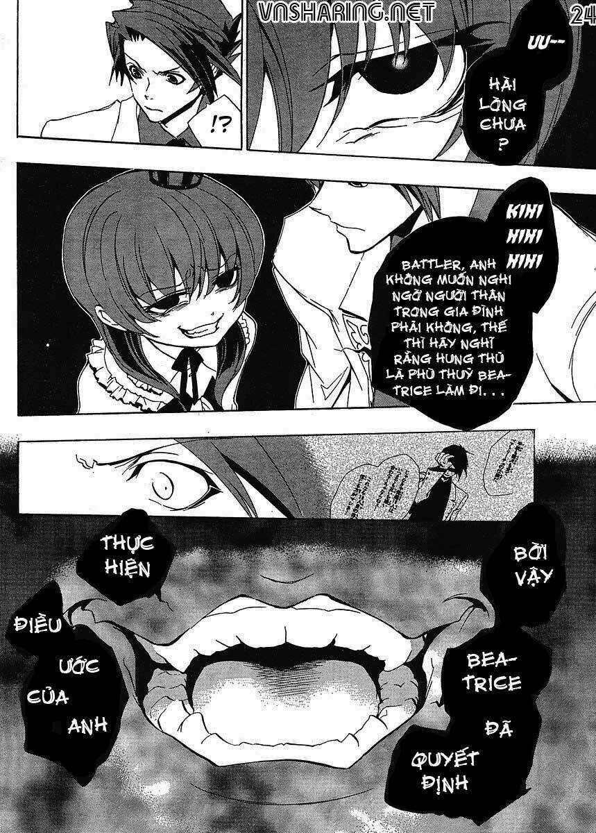 Umineko no Naku Koro ni Episode 1: Legend of the Golden Witch Chapter 15 trang 24