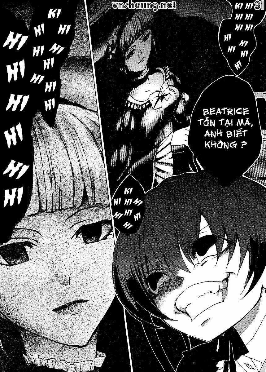 Umineko no Naku Koro ni Episode 1: Legend of the Golden Witch Chapter 15 trang 31
