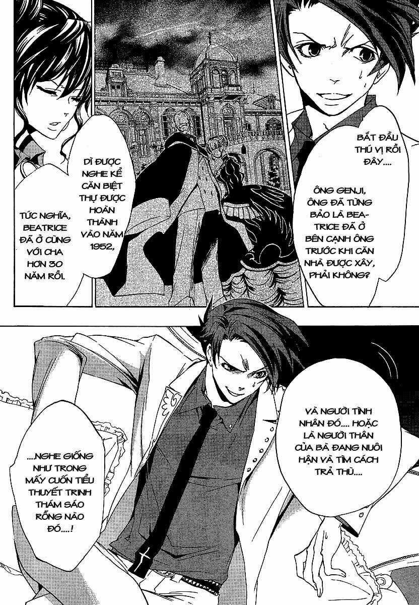 Umineko no Naku Koro ni Episode 1: Legend of the Golden Witch Chapter 18 trang 12