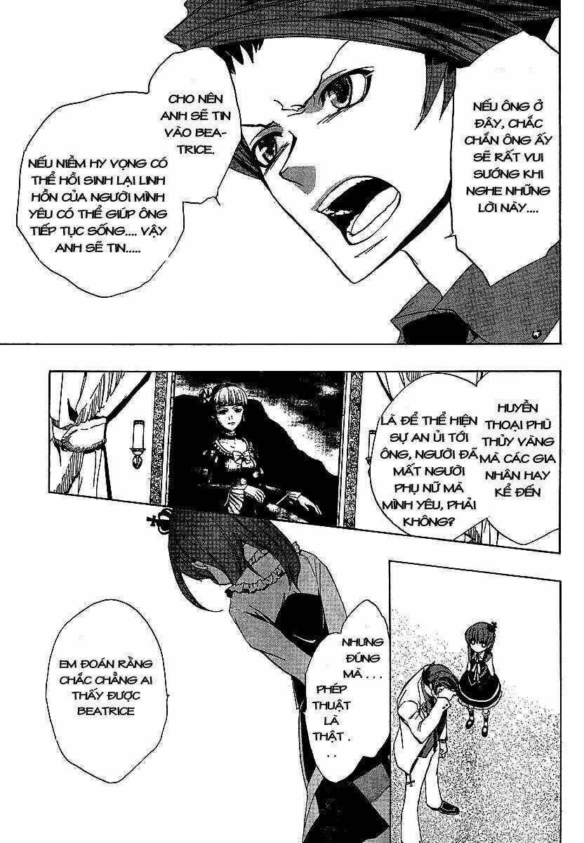 Umineko no Naku Koro ni Episode 1: Legend of the Golden Witch Chapter 18 trang 24