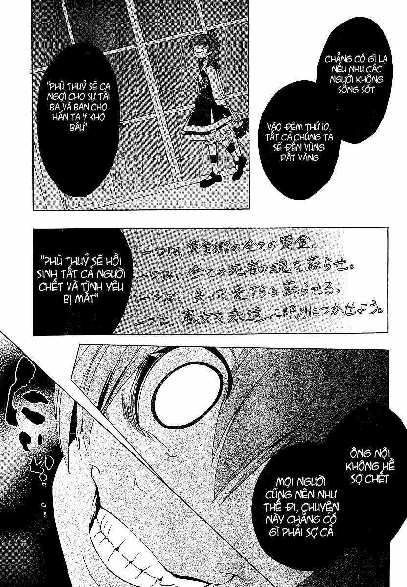 Umineko no Naku Koro ni Episode 1: Legend of the Golden Witch Chapter 18 trang 38