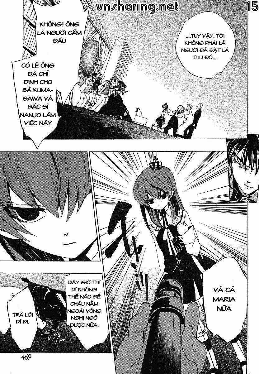 Umineko no Naku Koro ni Episode 1: Legend of the Golden Witch Chapter 19 trang 15